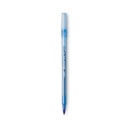 Pluma Bic Roundstic Punta Mediana 1.0 mm Azul