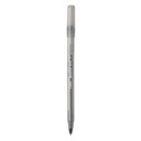 Pluma Bic Roundstic Punta Fina 0.8 mm Negro