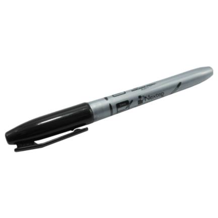 Marcador Permanente Nextep Punto Fino Negro