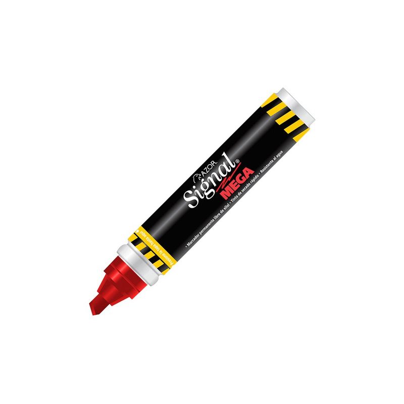 Marcador Permanente Azor Mega Size Rojo