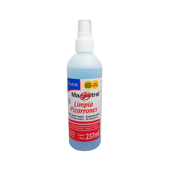 Liquido Limpiador para Pizarron Blanco 8 oz (237 mL) Magistral