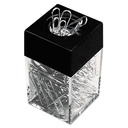 Portaclips De Plastico Negro Con Iman Nextep