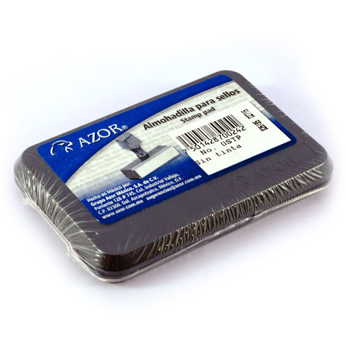 Cojin para Sello #1 Chico Hule Azor