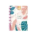 Cuaderno Espiral Frances Raya Kiut Femenil con 100 Hojas