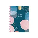 Cuaderno Espiral Frances Raya Kiut Femenil con 160 Hojas (Pasta Dura)