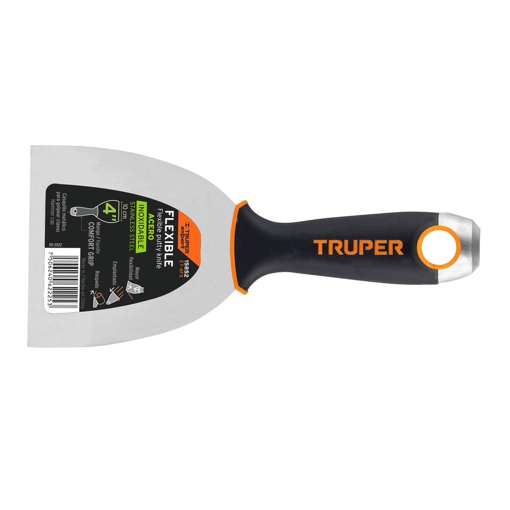 Espatula de Metal Flexible 4" Truper