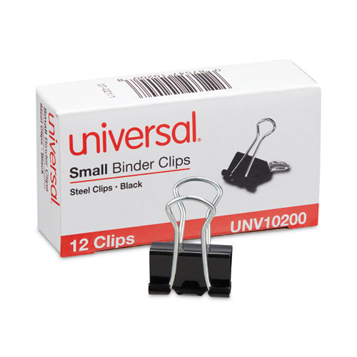 Clip Binder Chico 3/4" Capacidad 3/8" (#20) con 12 Universal
