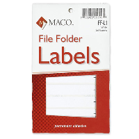 Etiqueta Para Folder Blanco Maco MFF-L1 con 248