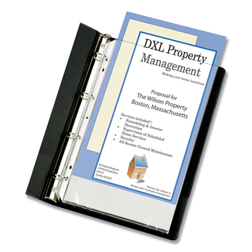 Protector de Hojas para Carpeta Tamaño Legal C-Line Caja con 50
