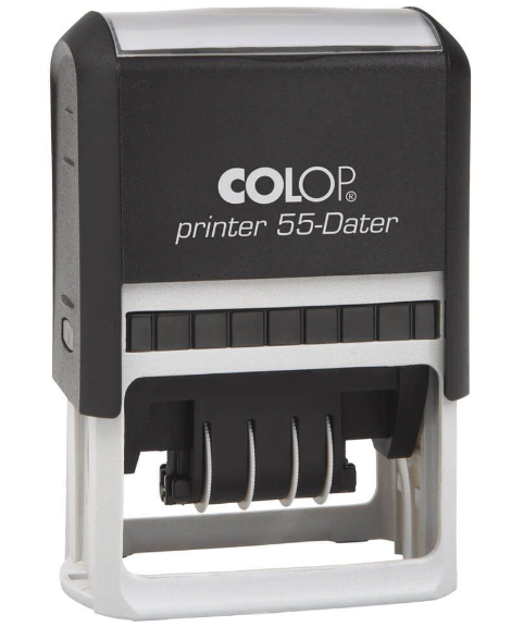 Sello Autoentintable Fechador Personalizado 55-Dater Colop