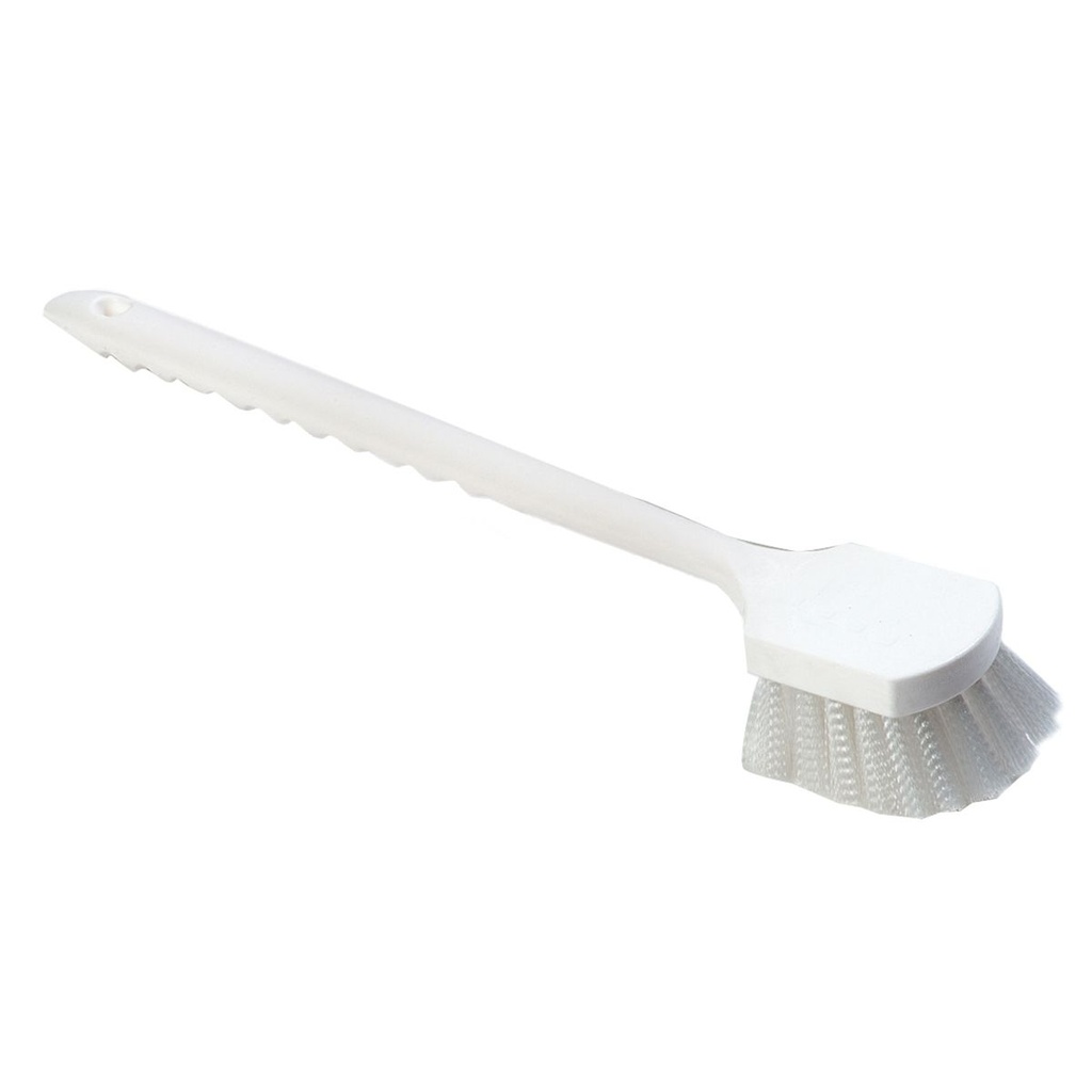 Cepillo para Llanta con Mango Largo 20'' Blanco 