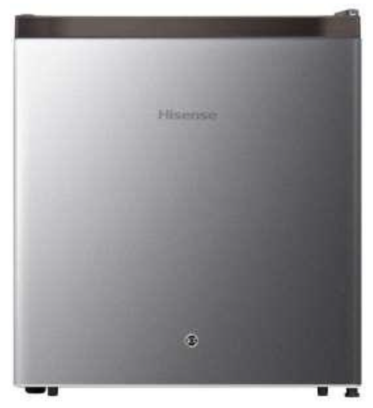 Frigobar Hisense RR16D6AGX1 1.6 Pies Cúbicos Plata