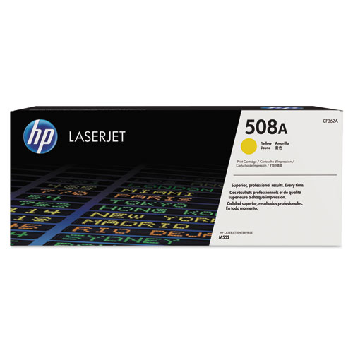 Toner HP #508A Amarillo                   
