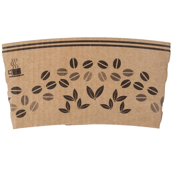 Manga de Carton para Vaso Caliente 10 a 24 oz con 50 Choice 
