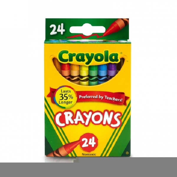 Crayon Estandar Redondo C/24 Crayola
