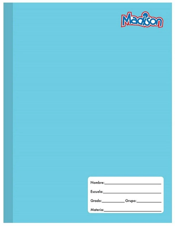 Cuaderno Cosido Profesional C7 Madison Norma C/100 Hjs