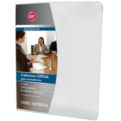 Pasta Para Engargolar T/Carta Liso Transparente C/50 Acco   