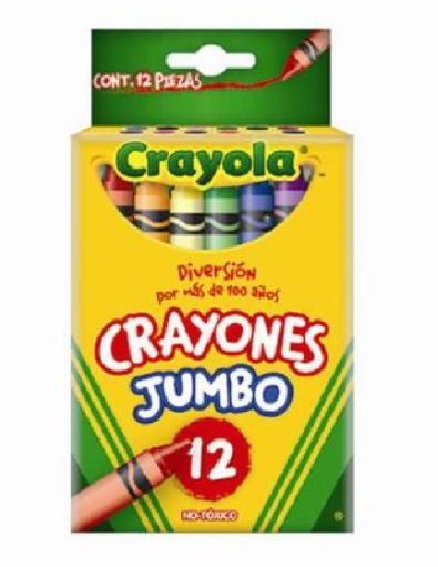Crayon Jumbo Redondo C/12 Crayola