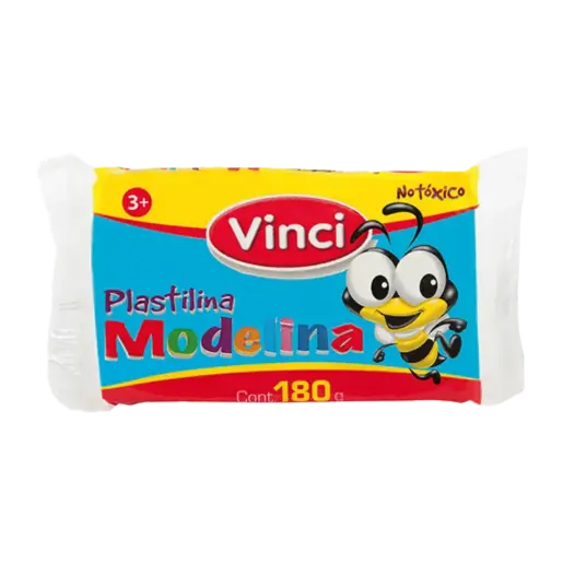 Plastilina en Barra Vinci 180g Azul 