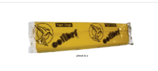Papel Crepe Amarillo Huevo C/10 