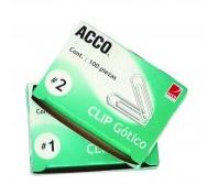 Clip Gotico #2 De Metal C/100 Acco