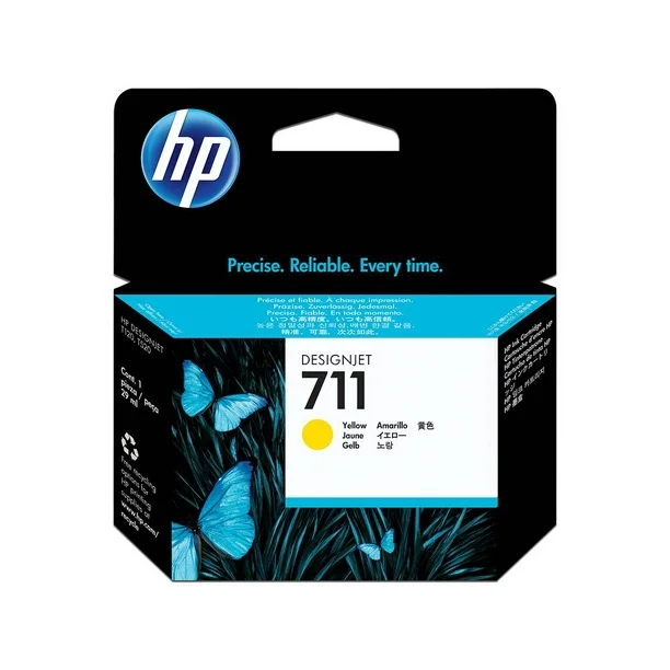 Tinta HP #711 Amarillo                                                                