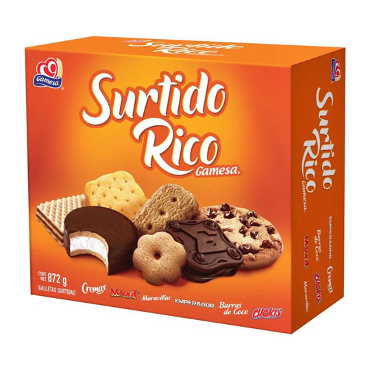 Galleta Surtido Rico Gamesa 424 g