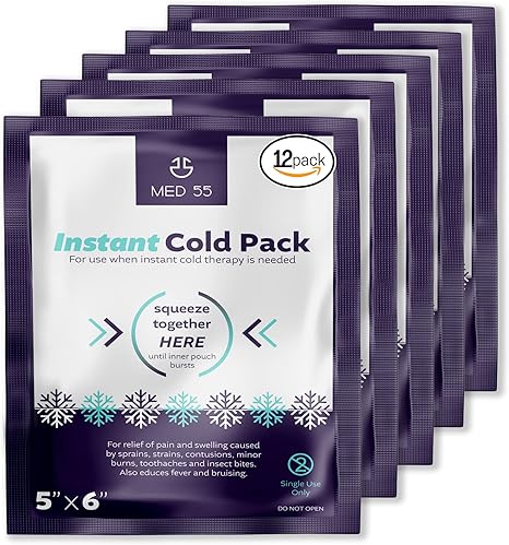 Compresa de Hielo Instantaneo 5'' x 6'' Med 55 con 6   