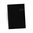 Agenda Diaria 2026 14.5cm x 20.5cm Negro Fortec