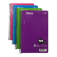 Cuaderno Espiral Frances RY Bazic Con 150 Hojas