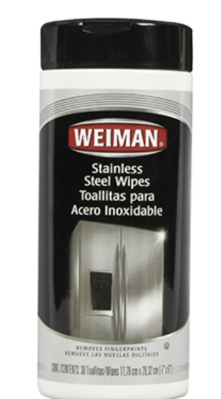 Toallitas para Acero Inoxidable Blanco con 4 Weiman
