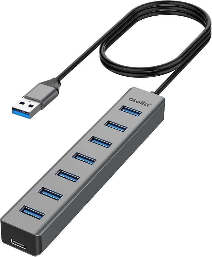 Hub USB 3.0 7 Puertos Tipo USB Atolla