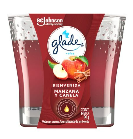 Vela Aroma Manzana/Canela Glade 
