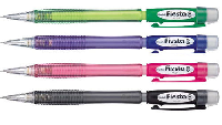 Lapicero 0.5mm Pentel Fiesta Transparente colores Variados