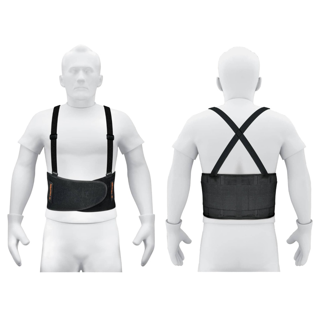 Faja Soporte Lumbar Elastico Uso Rudo Talla L Truper 