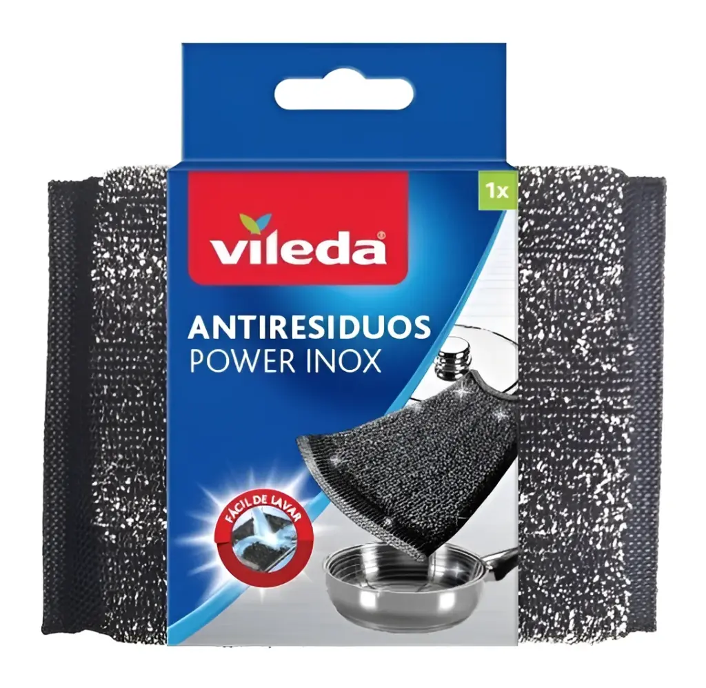 Fibra Vileda Antiresiduos Power Inox