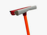 Jalador para Parabrisas 20" Mango Corto de Plastico Fluorescente