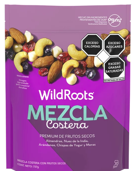 Mezcla Costera de Frutos Secos 737 g