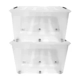 Caja de Almacenamiento con Capacidad de 90L