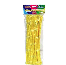 Limpiapipas Pascua Amarillo Canario PQTE C/100