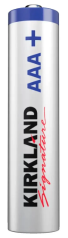 Baterias Alcalinas AAA marca Kirkland , por pieza