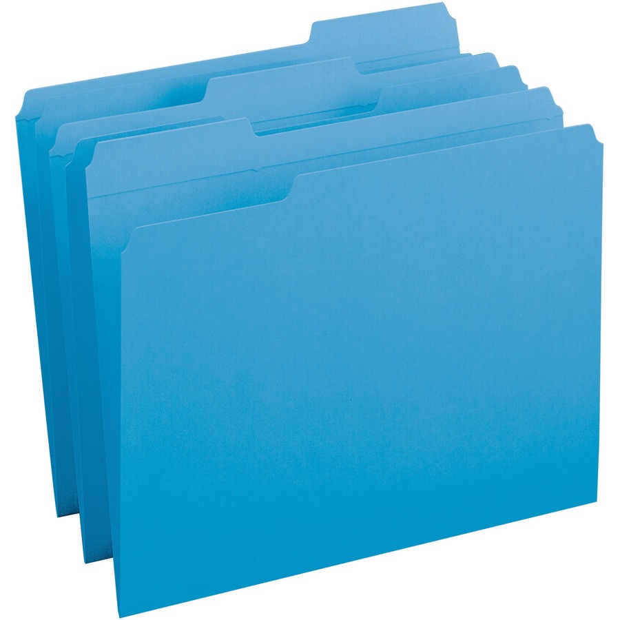 Folder Tamaño Carta Azul Business Source con 100 