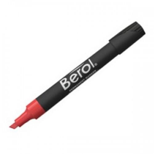 [13423] Marcador Permanente Berol Rojo