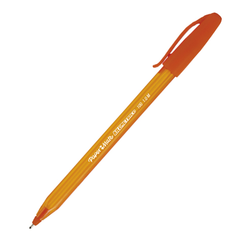 [11092] Pluma Papermate Kilometrico Punta Fina 0.7 mm Naranja