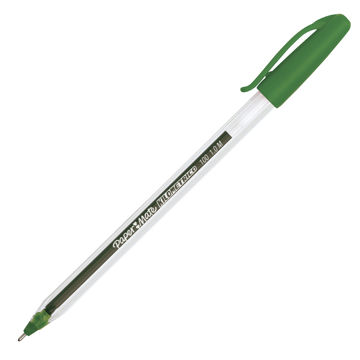 [10087] Pluma Papermate Kilometrico Punta Fina 0.7 mm Verde