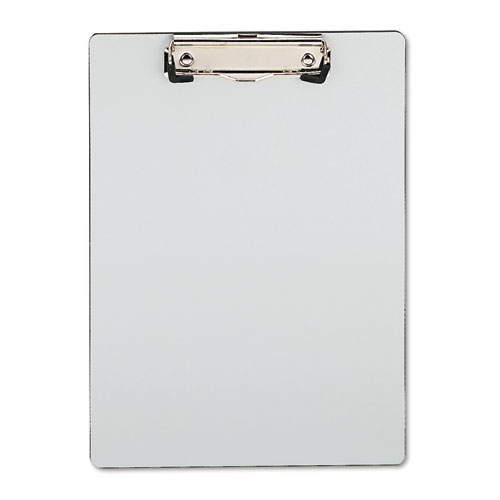 [10754] Tabla con Clip de Plastico Tamaño Carta Color Aluminio Universal