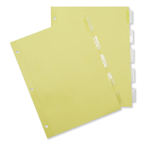 [10731] Separador 5 Cejas Transparente Manila Universal