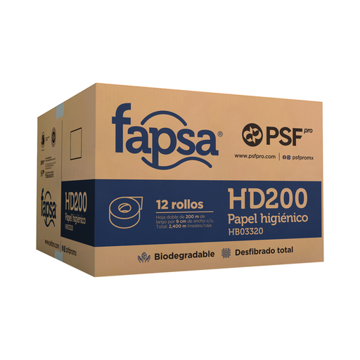 [40301] Papel Higienico 200 Mts Hd200 Fapsa