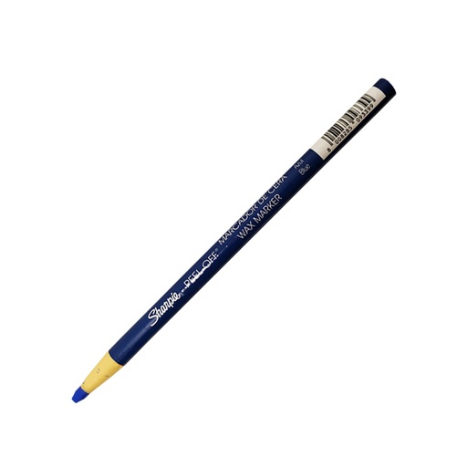 [13552] Marcador de Cera China Sharpie Mirado Azul