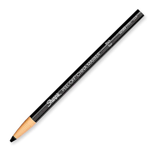 [10110] Marcador de Cera China Sharpie Mirado Negro